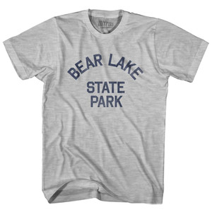 Idaho Bear Lake State Park Adult Cotton Vintage T-Shirt - Grey Heather Idaho Bear Lake State Park Adult Cotton Vintage T-Shirt - Grey Heather
