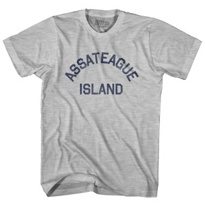Maryland Assateague Island Adult Cotton Vintage T-Shirt - Grey Heather Maryland Assateague Island Adult Cotton Vintage T-Shirt - Grey Heather