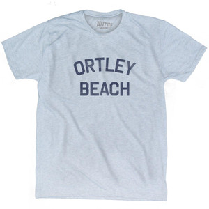 New Jersey Ortley Beach Adult Tri-Blend Vintage T-Shirt - Athletic White New Jersey Ortley Beach Adult Tri-Blend Vintage T-Shirt - Athletic White