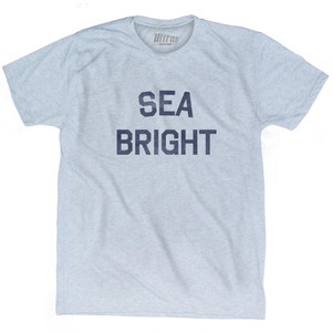 New Jersey Sea Bright Adult Tri-Blend Vintage T-Shirt - Athletic White New Jersey Sea Bright Adult Tri-Blend Vintage T-Shirt - Athletic White
