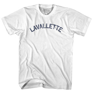 New Jersey Lavallette Womens Cotton Junior Cut Vintage T-shirt - White New Jersey Lavallette Womens Cotton Junior Cut Vintage T-shirt - White