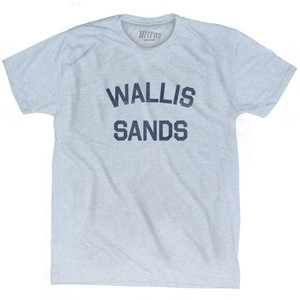 New Hampshire Wallis Adult Tri-Blend Vintage T-Shirt - Athletic White