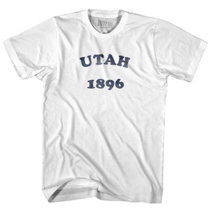 Utah State 1896 Youth Cotton Vintage T-shirt - White