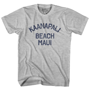 Hawaii Kaanapali Beach Maui Womens Cotton Junior Cut Vintage T-Shirt - Grey Heather Hawaii Kaanapali Beach Maui Womens Cotton Junior Cut Vintage T-Shirt - Grey Heather