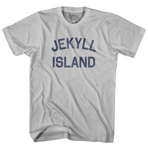Georgia Jekyll Island Adult Cotton Vintage T-Shirt - Cool Grey