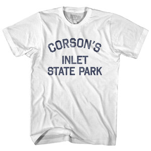 New Jersey Corson's Inlet State Park Youth Cotton Vintage T-shirt - White