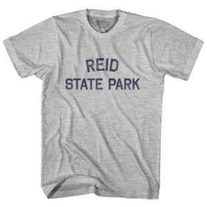 Maine Reid State Park Youth Cotton Vintage T-Shirt - Grey Heather