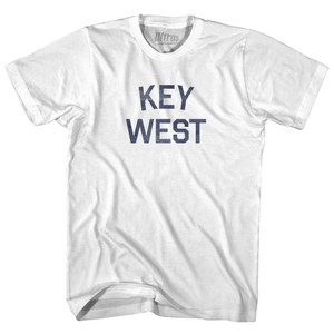 Florida Key West Youth Cotton Vintage T-shirt - White