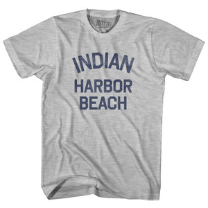 Florida Indian Harbour Beach Adult Cotton Vintage T-Shirt - Grey Heather Florida Indian Harbour Beach Adult Cotton Vintage T-Shirt - Grey Heather