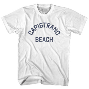 California Capistrano Beach Youth Cotton Vintage T-shirt - White