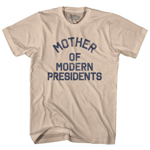 Ohio Mother of Modern Presidents Nickname Adult Cotton T-Shirt - Creme Ohio Mother of Modern Presidents Nickname Adult Cotton T-Shirt - Creme