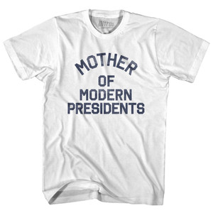 Ohio Mother of Modern Presidents Nickname Womens Cotton Junior Cut T-Shirt - White Ohio Mother of Modern Presidents Nickname Womens Cotton Junior Cut T-Shirt - White