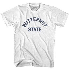 Tennessee Butternut State Nickname Youth Cotton T-shirt - White Tennessee Butternut State Nickname Youth Cotton T-shirt - White
