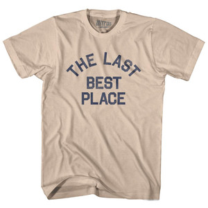 Montana The Last Best Place Nickname Adult Cotton T-Shirt - Creme