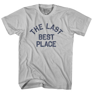 Montana The Last Best Place Nickname Adult Cotton T-Shirt - Cool Grey