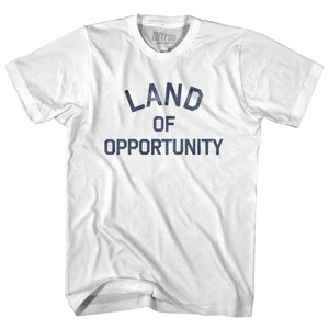 Arkansas Land of Opportunity Nickname Youth Cotton T-shirt - White Arkansas Land of Opportunity Nickname Youth Cotton T-shirt - White