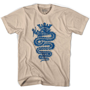 Inter Snake Adult Cotton Soccer T-shirt - Creme Inter Snake Adult Cotton Soccer T-shirt - Creme