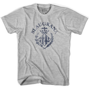 Barcelona Blaugrana Youth Cotton Soccer T-shirt - Grey Heather Barcelona Blaugrana Youth Cotton Soccer T-shirt - Grey Heather