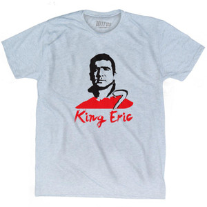 King Eric Adult Tri-Blend Soccer T-shirt - Athletic White King Eric Adult Tri-Blend Soccer T-shirt - Athletic White