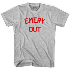 ARS Gunners Emery Out Womens Cotton Soccer T-shirt - Grey Heather ARS Gunners Emery Out Womens Cotton Soccer T-shirt - Grey Heather