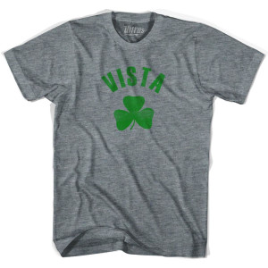 Vista Shamrock Womens Tri-Blend T-shirt - Athletic Grey Vista Shamrock Womens Tri-Blend T-shirt - Athletic Grey