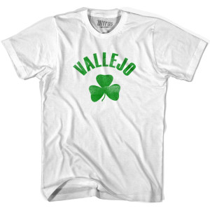 Vallejo Shamrock Youth Cotton T-shirt - White