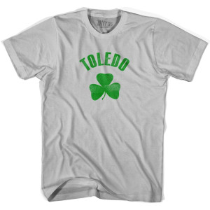 Toledo Shamrock Cotton T-Shirt - Cool Grey