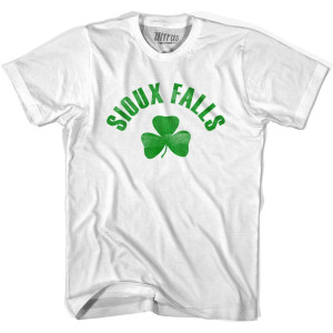Sioux Falls Shamrock Youth Cotton T-shirt - White Sioux Falls Shamrock Youth Cotton T-shirt - White