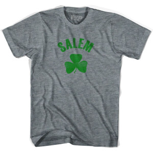 Salem Shamrock Youth Tri-Blend T-shirt - Athletic Grey Salem Shamrock Youth Tri-Blend T-shirt - Athletic Grey