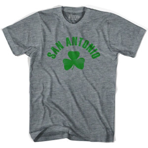 San Antonio Shamrock Youth Tri-Blend T-shirt - Athletic Grey San Antonio Shamrock Youth Tri-Blend T-shirt - Athletic Grey