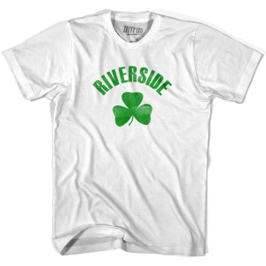 Riverside Shamrock Youth Cotton T-shirt - White