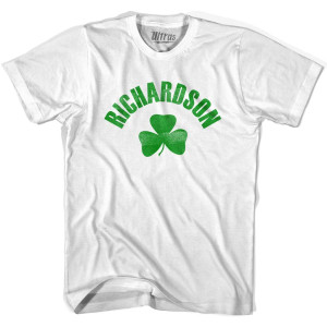 Richardson Shamrock Youth Cotton T-shirt - White
