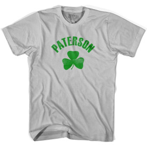 Paterson Shamrock Cotton T-Shirt - Cool Grey