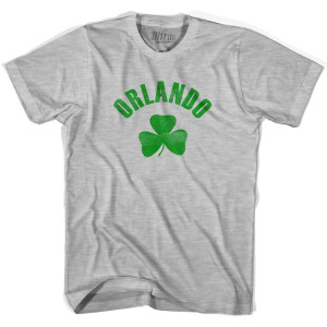 Orlando Shamrock Youth Cotton T-Shirt - Grey Heather Orlando Shamrock Youth Cotton T-Shirt - Grey Heather