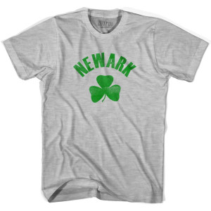 Newark Shamrock Youth Cotton T-Shirt - Grey Heather