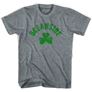 Oceanside Shamrock Youth Tri-Blend T-shirt - Athletic Grey
