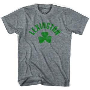Lexington Shamrock Youth Tri-Blend T-shirt - Athletic Grey Lexington Shamrock Youth Tri-Blend T-shirt - Athletic Grey