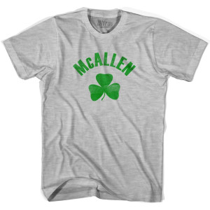 McAllen Shamrock Cotton T-Shirt - Grey Heather
