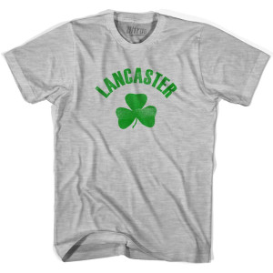 Lancaster Shamrock Cotton T-Shirt - Grey Heather