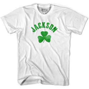 Jackson Shamrock Youth Cotton T-shirt - White