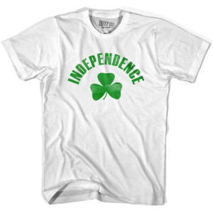 Independence Shamrock Cotton T-shirt - White