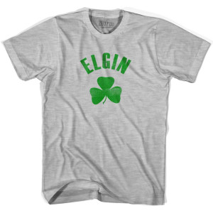Elgin Shamrock Youth Cotton T-Shirt - Grey Heather