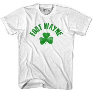 Fort Wayne Shamrock Womens Cotton T-shirt - White
