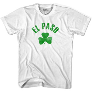 El Paso Shamrock Youth Cotton T-shirt - White El Paso Shamrock Youth Cotton T-shirt - White