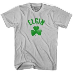 Elgin Shamrock Cotton T-Shirt - Cool Grey