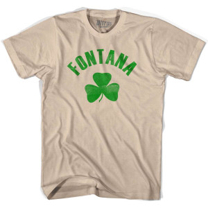 Fontana Shamrock Cotton T-Shirt - Creme