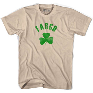 Fargo Shamrock Cotton T-Shirt - Creme
