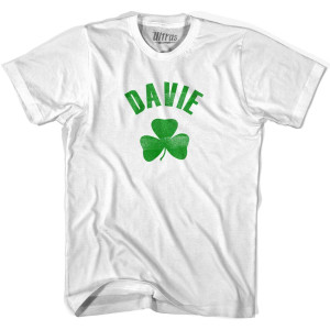 Davie Shamrock Youth Cotton T-shirt - White