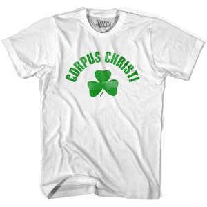 Corpus Christi Shamrock Womens Cotton T-shirt - White
