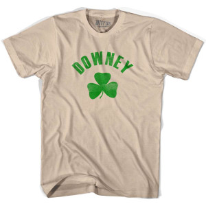 Downey Shamrock Cotton T-Shirt - Creme